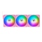 CT120 EX Reverse ARGB Sync PC Cooling Fan Pink (3-Fan Pack)