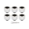 Pacific C-PRO G1/4 PETG Tube 16mm OD Compression – White (6-Pack Fittings)
