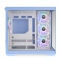 View 380 TG ARGB Hydrangea Blue Mid Tower Chassis
