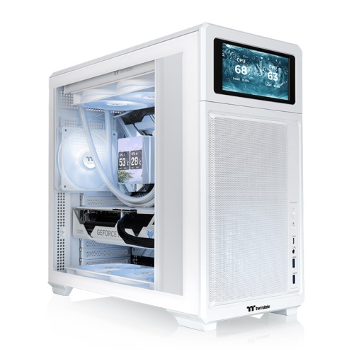 TR300 TG Snow Mid Tower Chassis