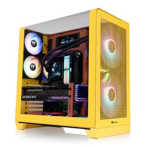 View 390 Air Butter Caramel Mid Tower Chassis
