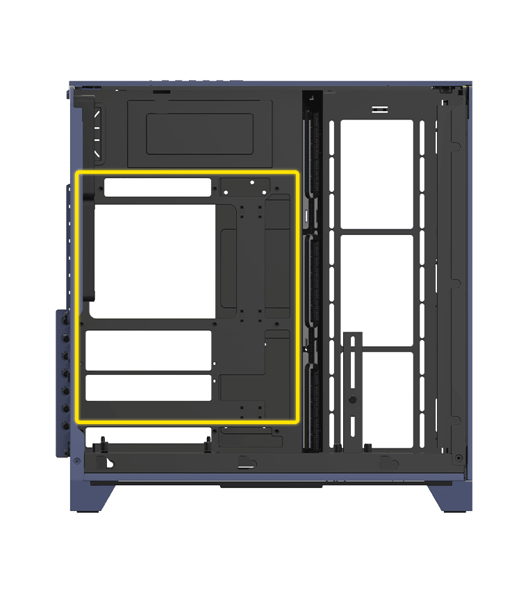 The Tower 250 Mint Strawberry Mini Tower Chassis